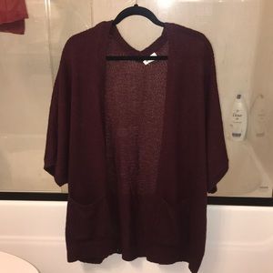 Maroon sweater